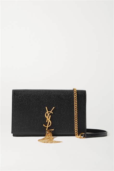 SAINT LAURENT Kate Tassel textured.